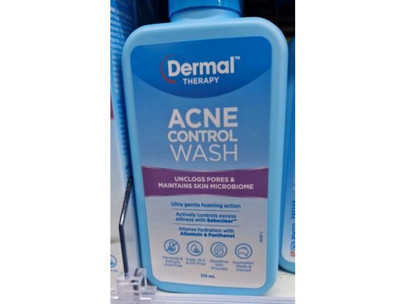 Dermal Therapy Acne Control Wash, 175 mL