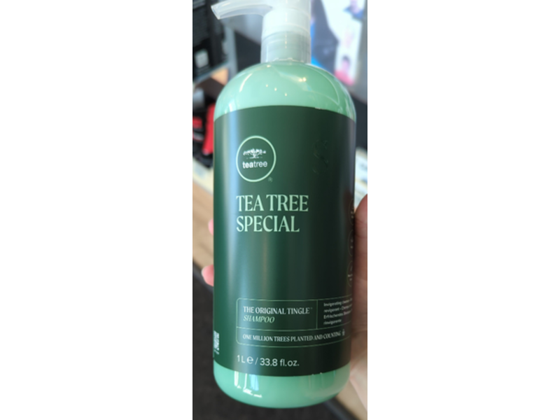Tea Tree Special The Original Tingle Shampoo, 33.8 fl oz/1 L