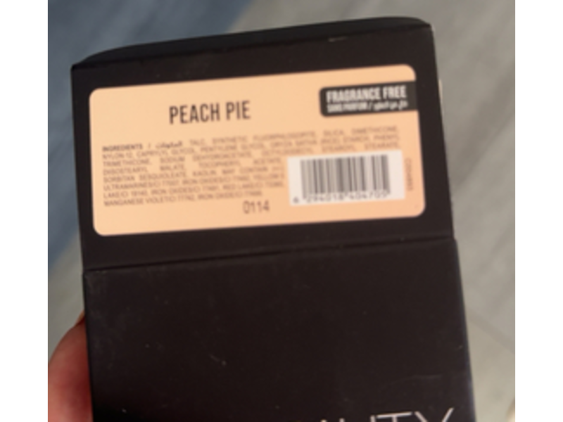 Huda Beauty Easy Bake Loose Baking & Setting Powder, Peach Pie, 0.17 oz/20 g