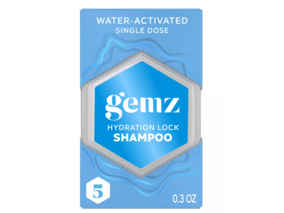 Gemz Hydration Lock Shampoo Dose, 0.3 oz/10 g, 5 Count