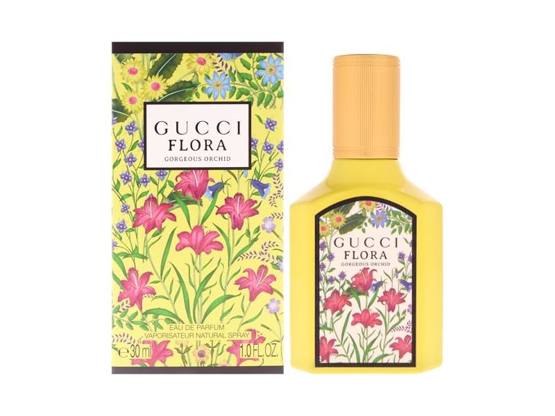 Gucci Flora Eau de Parfum, Gorgeous Orchid, 1.0 fl oz/30 mL