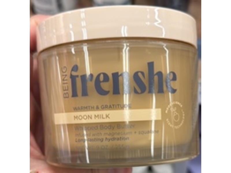 Being Frenshe Moon Milk Whipped Body Butter, Warmth & Gratitude, 9 oz/255 g