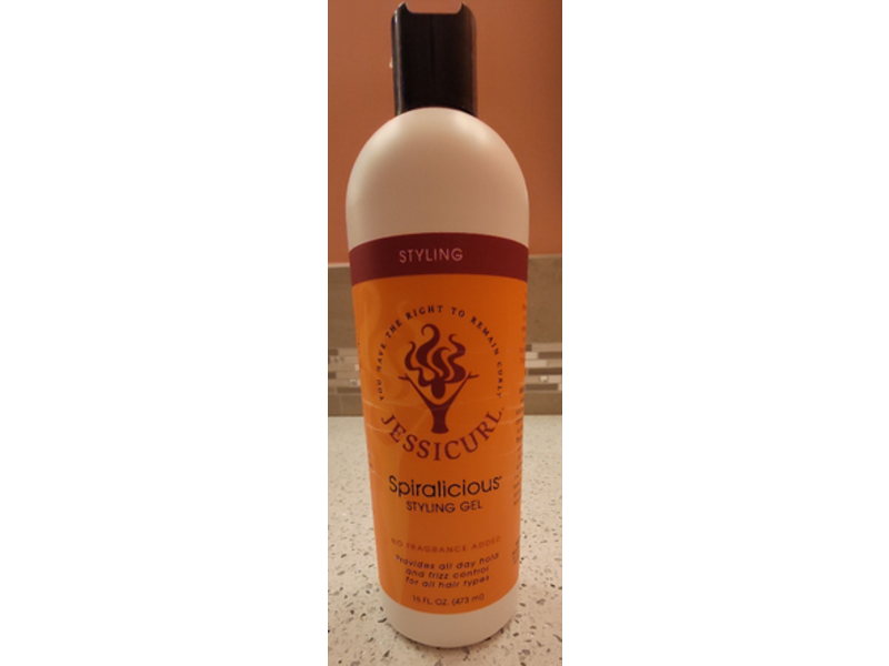 Jessicurl Spiralicious Styling Gel, 16 fl oz/473 mL