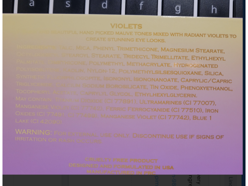 Juvia's Place The Violets Eyeshadow Palette