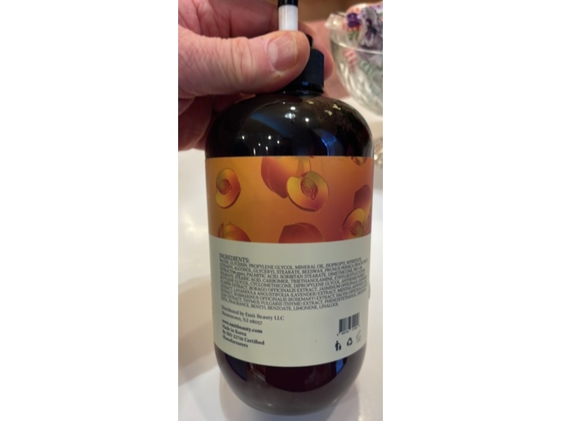 Emit Hand & Body Lotion, Peach, 27 fl oz/800 mL, Pck Of 3