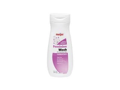 Meijer Feminine Wash, Sensitive Skin, 15 fl oz/444 mL