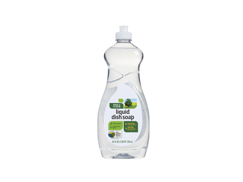 Lidl Liquid Dish Soap, Free & Clear, 25 fl oz/739 mL Ingredients and