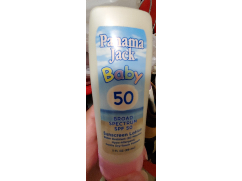 Panama Jack Baby Sunscreen Lotion, SPF 50, 3 fl oz/89 mL