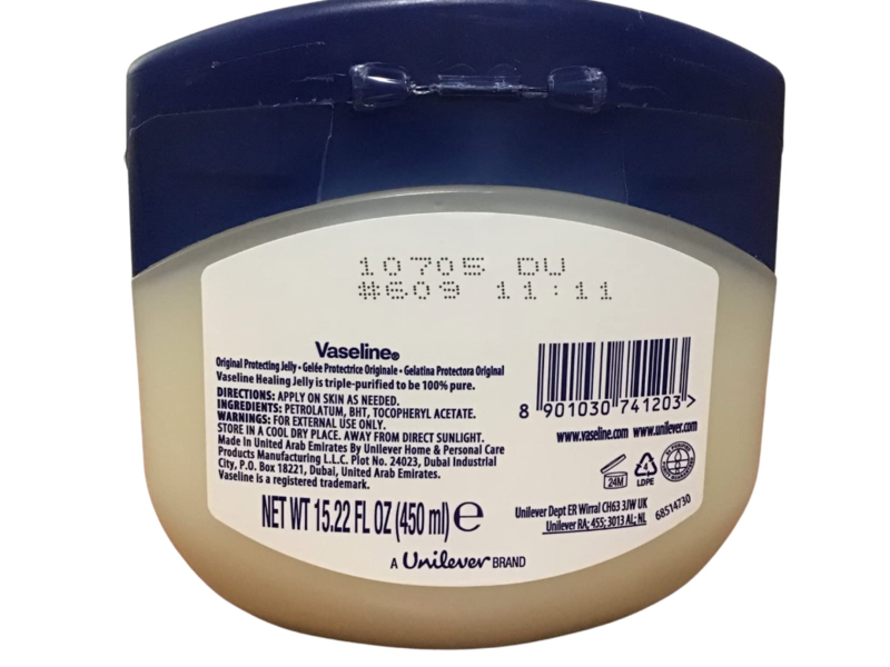 Vaseline Original Protecting Jelly, 15.22 fl oz/450 mL