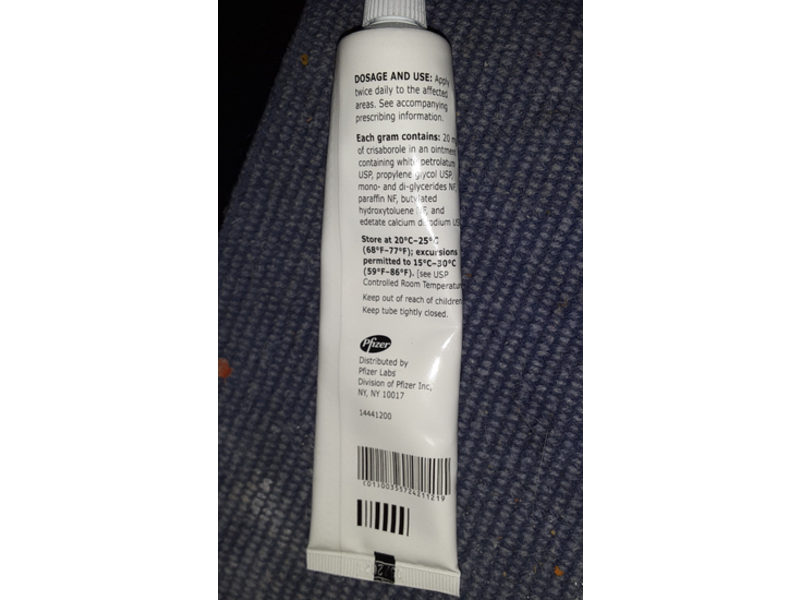 Eucrisa (crisborole) Ointment 2%, 60 g Pfizer (RX)
