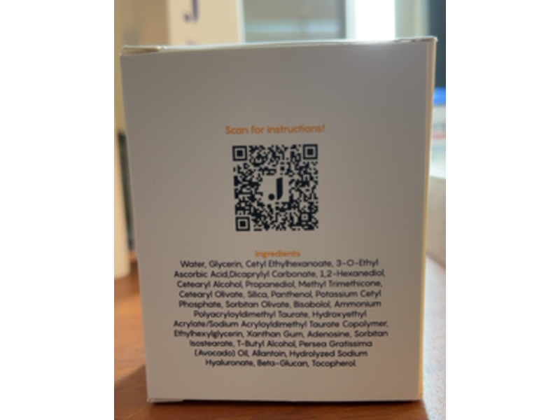 Jess Beauty C Bomb Moisturizer, Vitamin C, 1.7 fl oz/50 mL