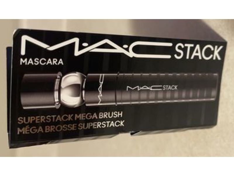 M.A.C Super Stack Mega Brush Mascara, Black, 0.07 oz/2.1 g