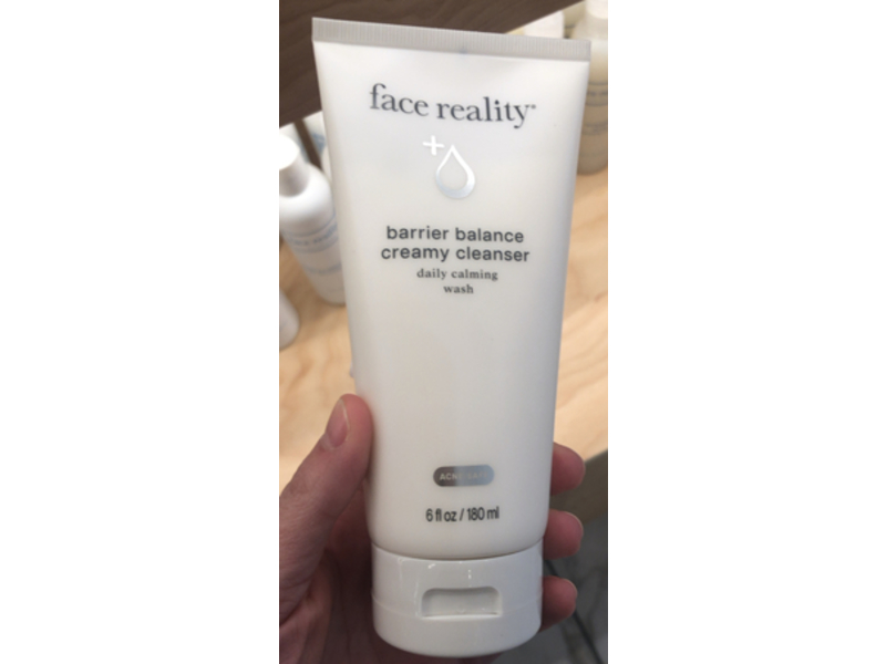 Face Reality Barrier Balance Creamy Cleanser, Acne Safe, 6 fl oz/180 mL