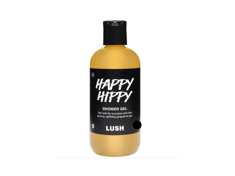 Lush Shower Gel, Happy Hippy, 16.9 fl oz/500 mL