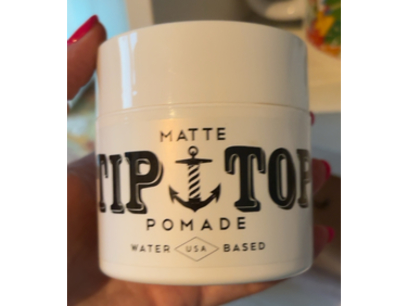 Tip Top Matte Water Based Pomade, 4.25 oz/120.5 g