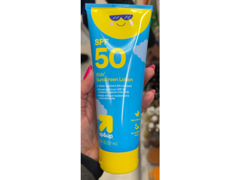 Up & Up Kids Sunscreen Lotion, SPF 50, 8 fl oz/237 mL
