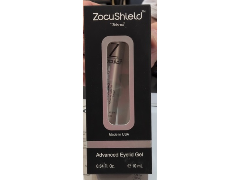 Zocular Zocushield Advanced Eyelid Gel, 0.34 fl oz/10 mL