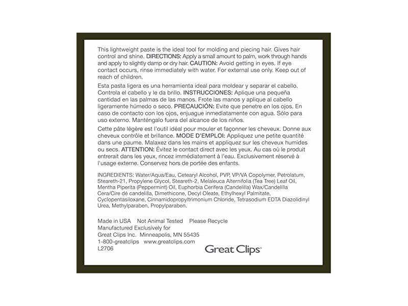 Solutions By Great Clips Tea Tree Paste, Tea Tree Oil, 3 fl oz/90 mL