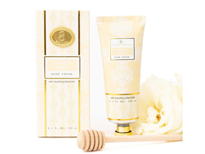 8 Oak Lane Hand Cream, Oatmilk Honey, 3.4 fl oz/100 mL