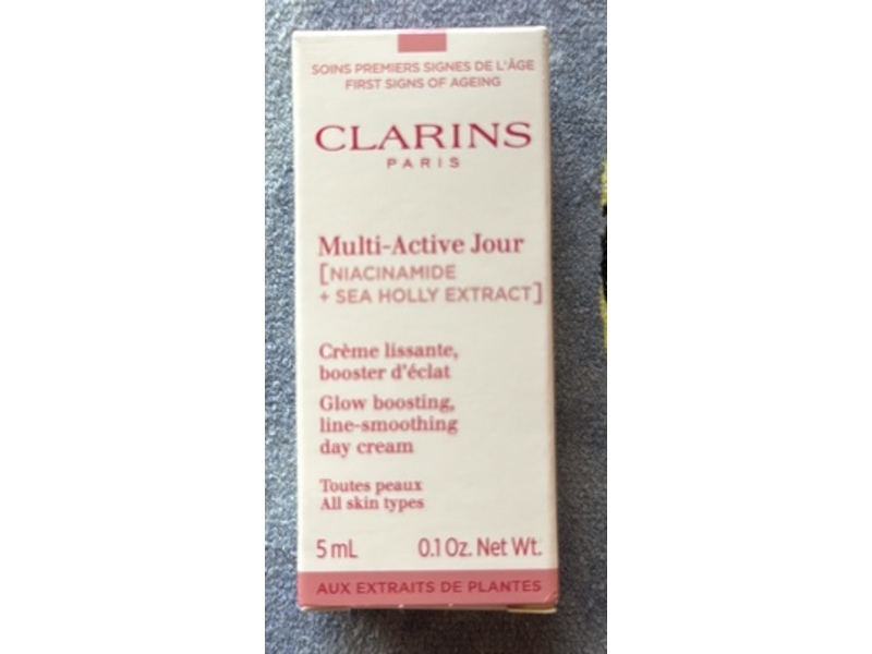 Clarins Multi-Active Jour Smoothing Day Cream, 0.10 oz/5 mL