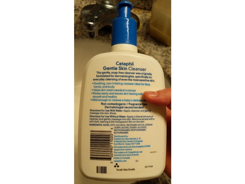 Cetaphil Gentle Skin Cleanser, Face & Body, 20 fl oz (591 mL)