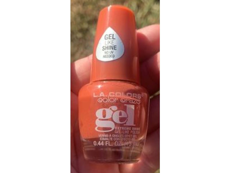L. A. Colors Color Craze Extreme Shine Gel - Like Polish, Topless, 0.44 fl oz/13 mL