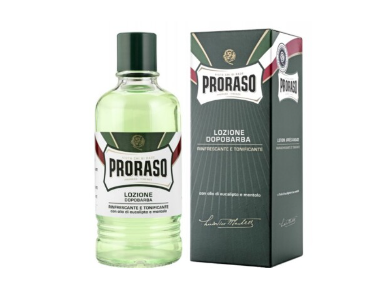 Proraso Refreshing Aftershave Lotion, Eucalyptus Oil And Menthol, 13.5 Fl Oz/400 ML