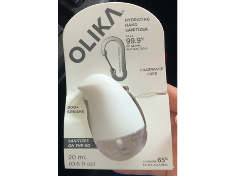 Olika Hydrating Hand Sanitizer, 0.6 fl oz/20 mL