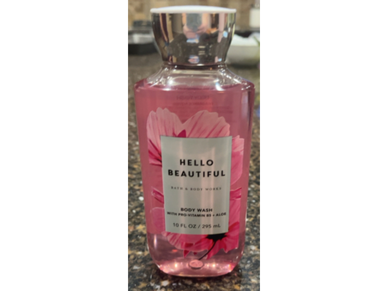 Bath & Body Works Body Wash, Hello Beautiful, 10 fl oz/295 mL