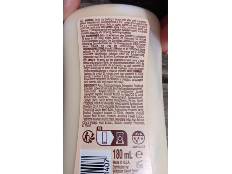 Hawaiian Tropic Silk Hydration Sun Lotion, SPF 15, Medium, 180 mL