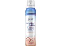 Secret Whole Body Toutle Corps Deodorant, Peach, 99 g - Image 2