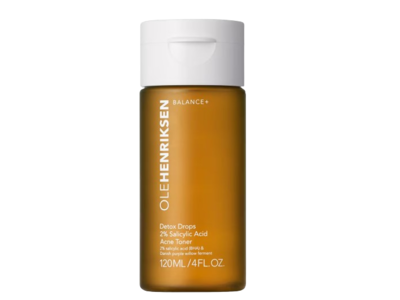 OLEHENRIKSEN Detox Drops Acne Toner, 2% Salicylic Acid, 4 fl oz/120 mL