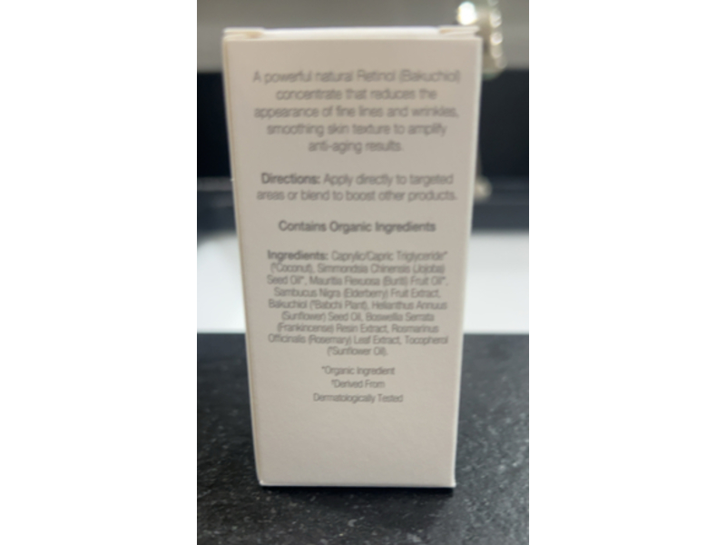 Ogee Natural Elixir Retinol Serum, 0.5 lf oz/15 mL