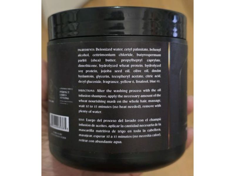 Joemiguel Hair Care Deep Conditioning Intensity Nourishing Hair Mask, 16 oz/453 mL