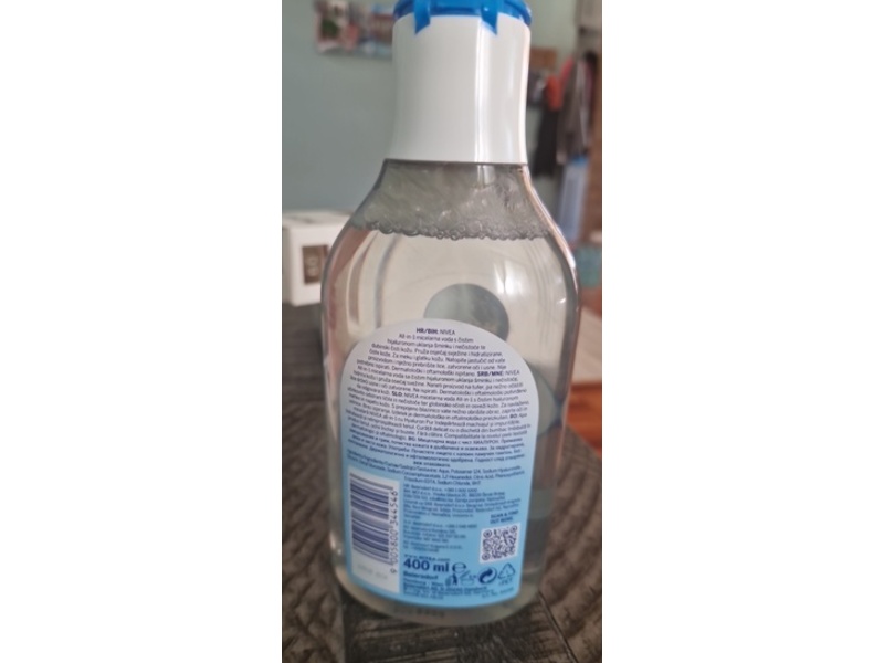 Nivea Hydra Skin Effect All-In-1 Micellar Water, 400 mL