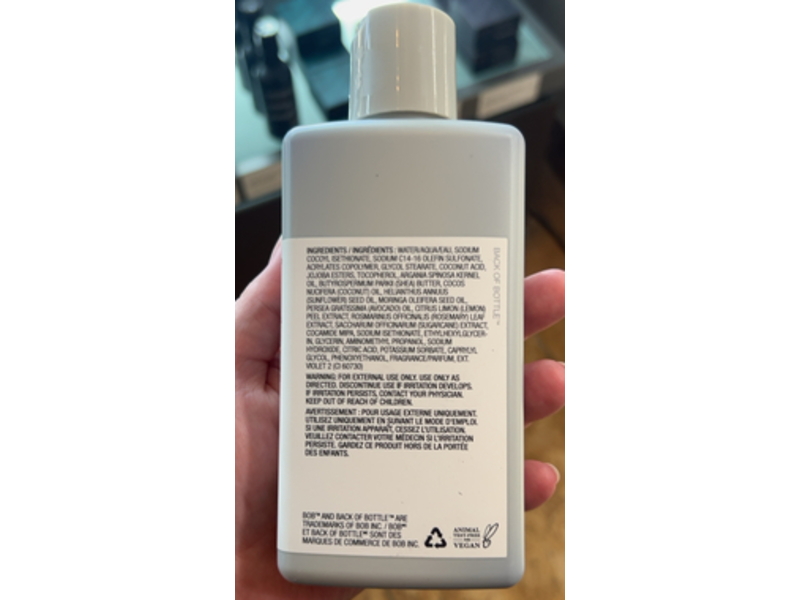 Bob Violets Are True Shampoo, Shea Butter, Moringa Seed Oil & Avocado Oil, 8.4 fl oz/250 mL