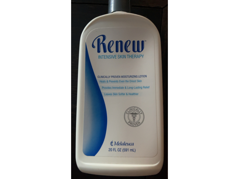 Melaleuca Renew Intensive Skin Therapy Moisturizing Lotion, 20 fl oz/591 mL