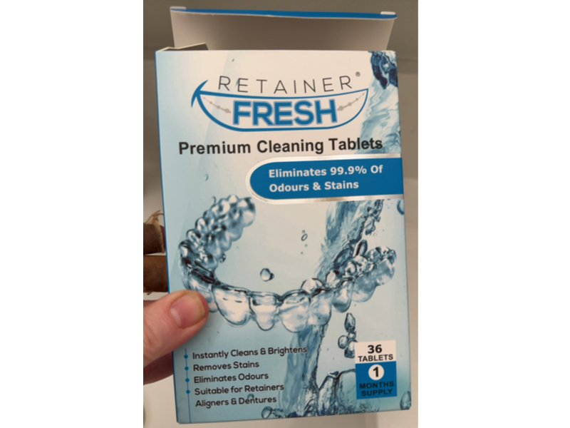 Retainer Fresh Premium Cleaning Tablets, 36 Count