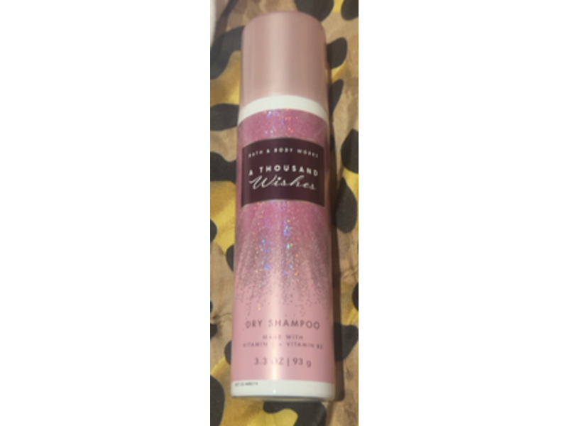 Bath & Body Works Dry Shampoo, A Thousand Wishes, 3.3 oz/93 g