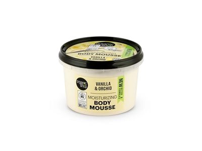 Organic Shop Vanilla & Organic Moisturizing Body Mousse, 8.5 fl oz/250ml