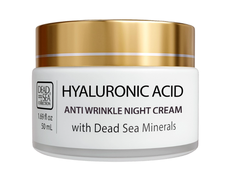 Dead Sea Collection Collagen Anti-Wrinkle Night Cream, 1.69 fl oz/50 mL