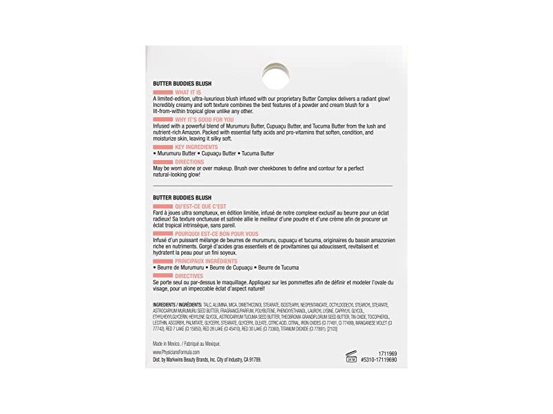 Physicians Formula Miss Butterfly Blush, Rosy, 0.38 Oz