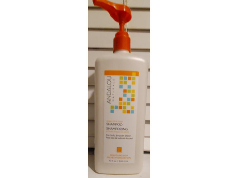 Andalou Naturals Shampoo, Argan Oil & Shea, 32 fl oz/946.4 mL