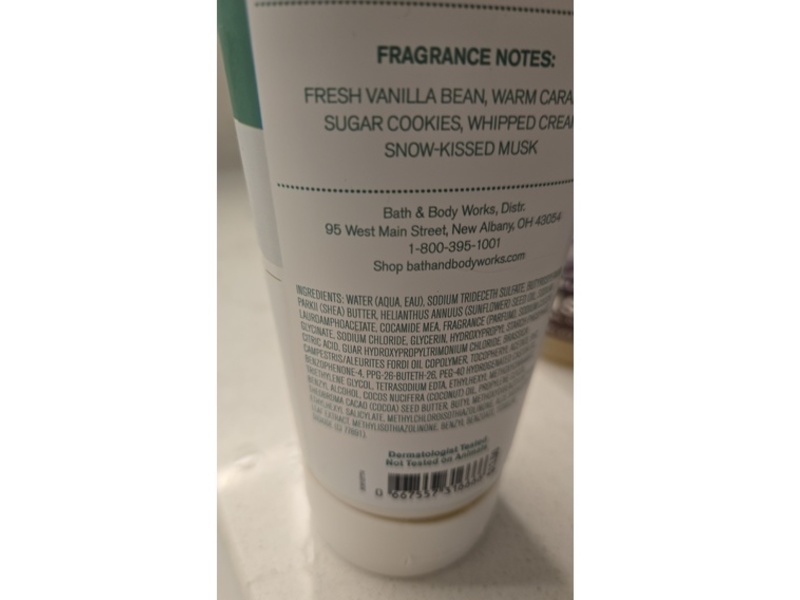 Bath & Body Works Moisturizing Body Wash, Vanilla Bean Neol, Shea Butter+Cocoa Butter, 10 fl oz/295 mL