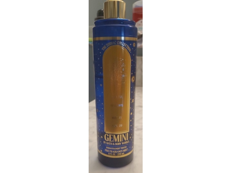 Bath & Body Works Fine Fragrance Mist, The Zodiac Collection, Gemini, 8 fl oz/236 mL