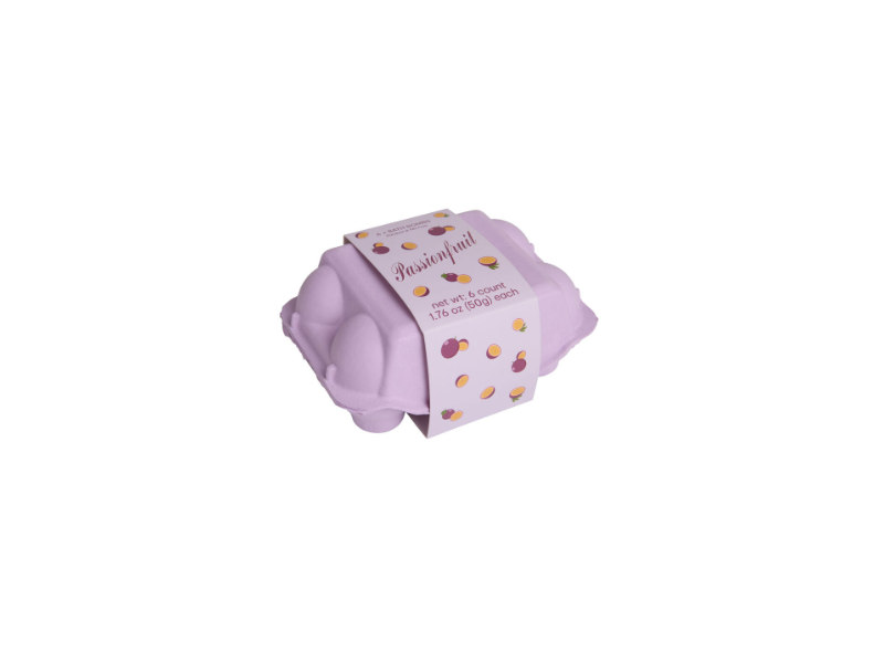 Bath Bombs, Passion Fruit, 1.76 oz/50 g, 6 count