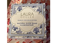Laura Geller Baked Natural Glow Quad Highlighter, French Vanilla, 0.26 oz/7.5 g - thumbnail 2