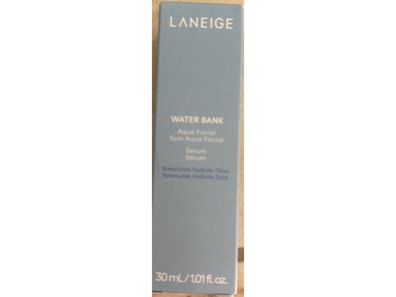Laneige Water Bank Aqua Facial Serum, 1.01 fl oz/30 mL
