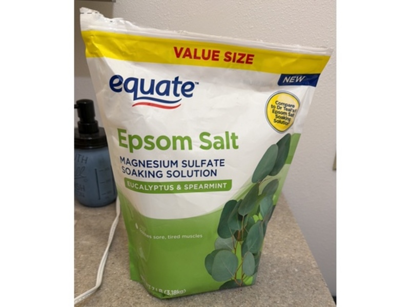 Equate Epsom Salt, Eucalyptus & Spearmint, 3.18 kg