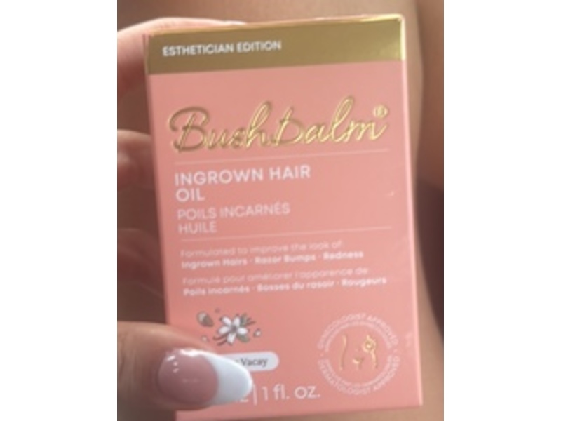 Bushbalm Ingrown Hair Oil, Watermelon Sugar, 30mL
